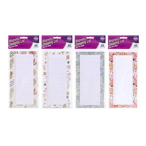 Dats List Shopping Magnetic 4 Assorted 60Sheets 52382