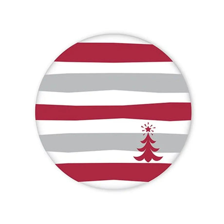 Dats Melamine Plate Round Xmas 20cm 73213