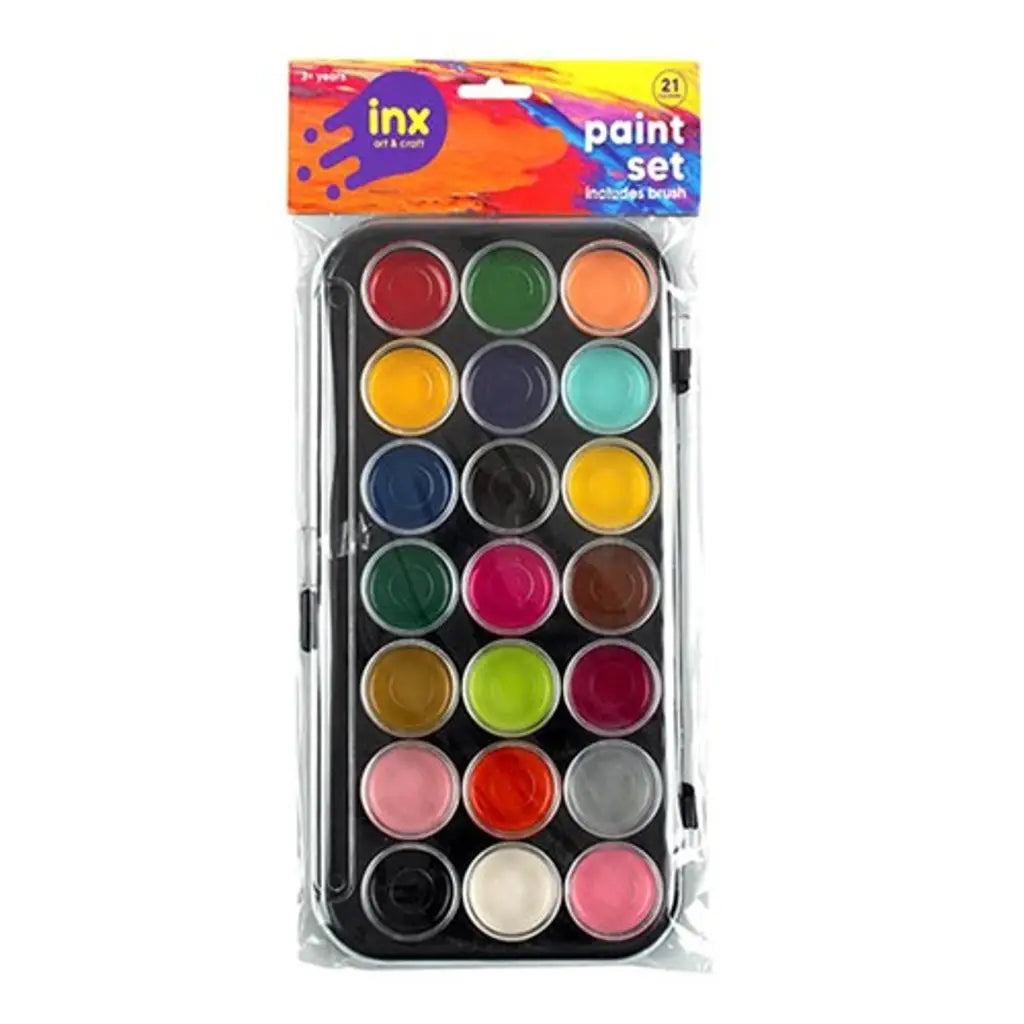 Dats Paint Set 21 Colour With Brush 52825