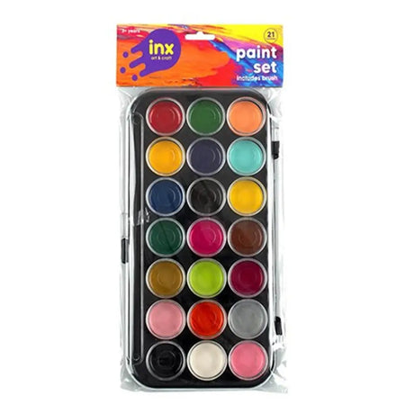 Dats Paint Set 21 Colour With Brush 52825
