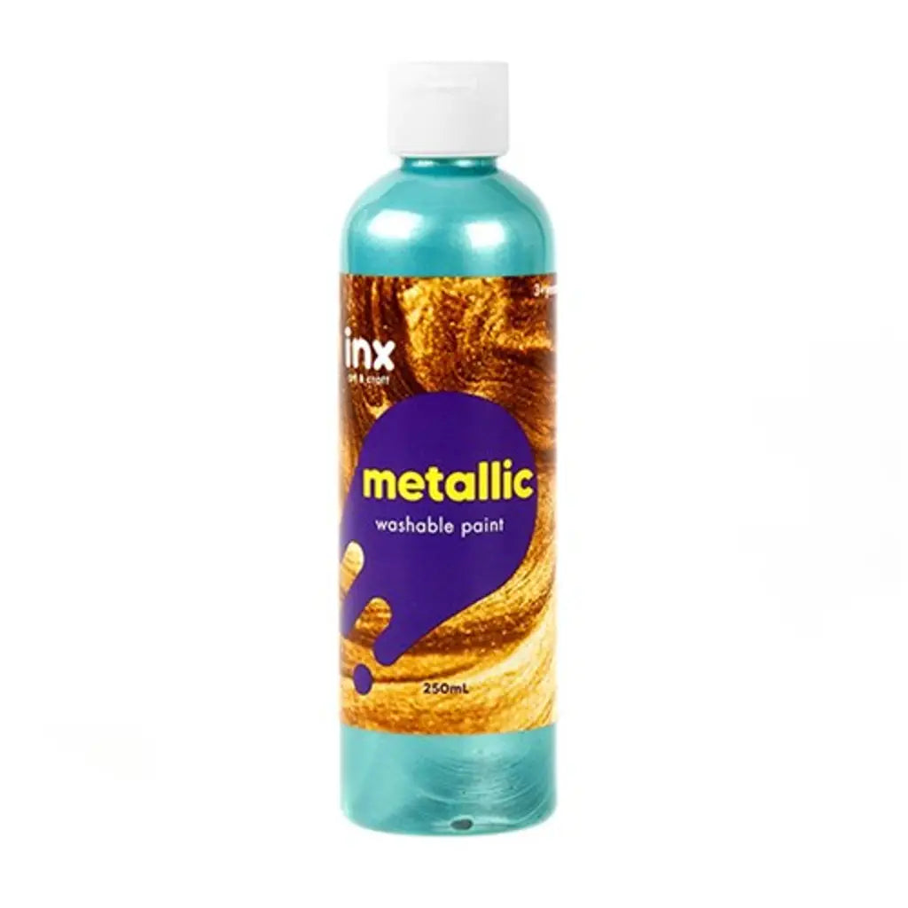 Dats Paint Washable Bottle Metallic Green 250ml 53869
