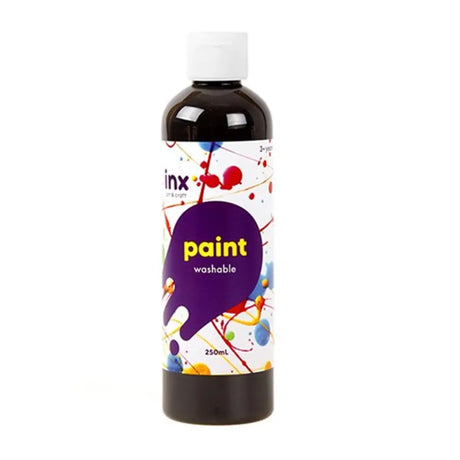 Dats Paint Washable Bottle Tempera Black 250ml 53850