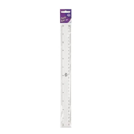 Dats Ruler Plastic Clear 30cm 71572