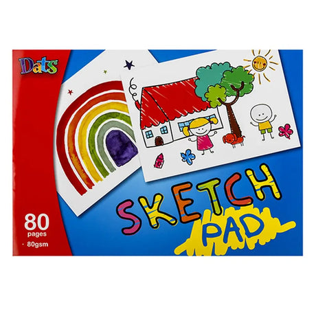 Dats Sketch Pad Landscape 80gsm A4 80Pg 63633