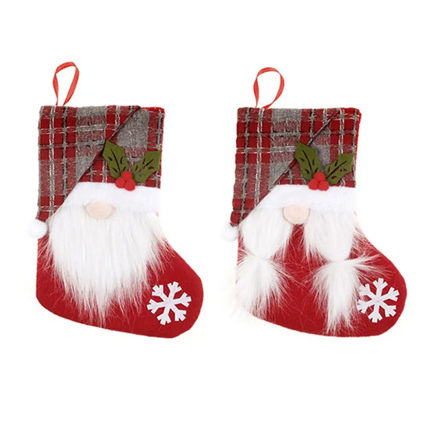 Dats Stocking Xmas 15x25cm 2 Asstd 68751