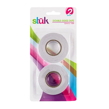 Dats Tape Double Sided 12mmX15m 2Pk 59884