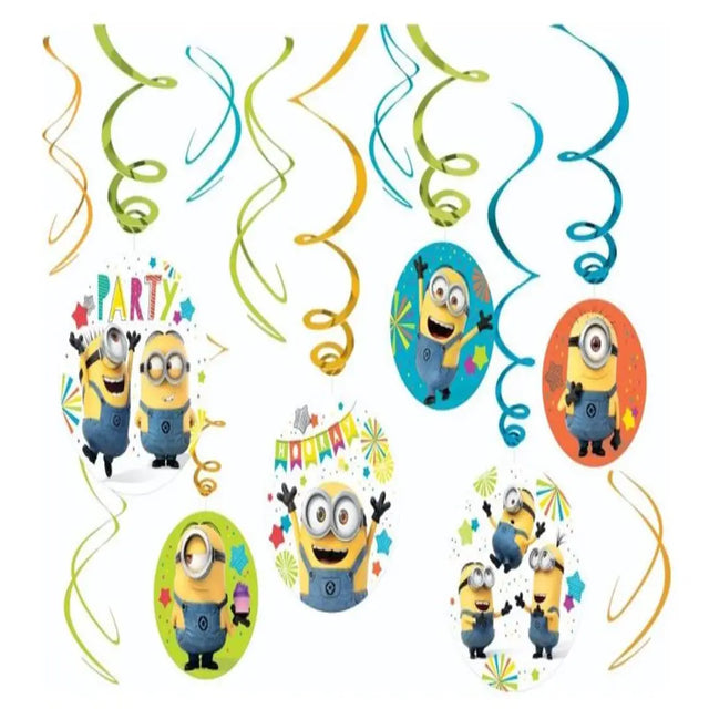 Despicable Me Swirl Value Pack 12Pk 671798