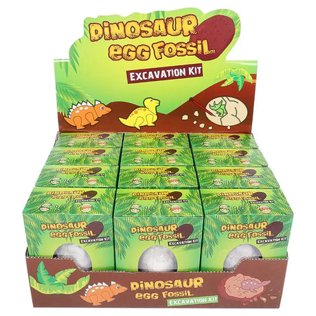 Dig & Discover Dinosaur Egg Fossil Assorted Designs 288199