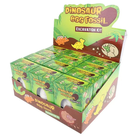 Dig & Discover Dinosaur Egg Fossil Assorted Designs 288199