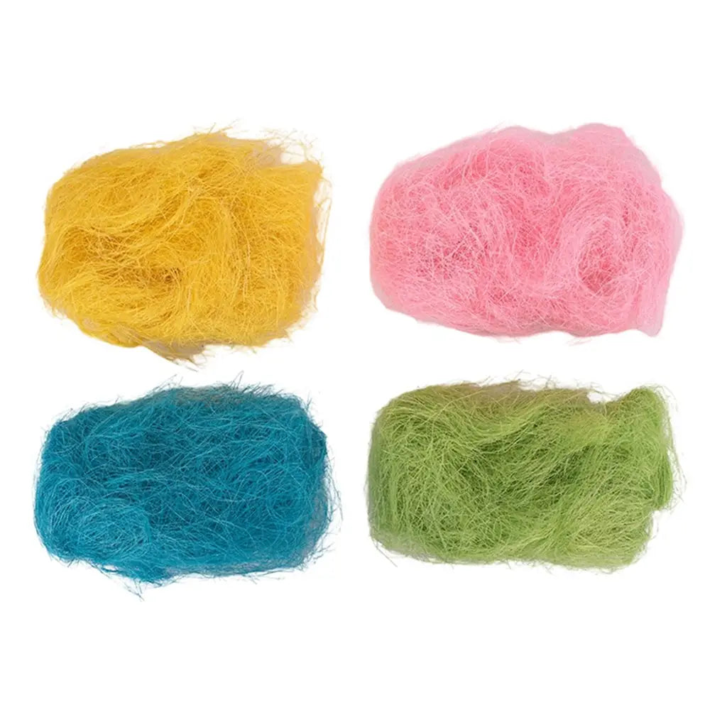 Easter 4A Jute Shred Green, Pink, Blue, Yellow 30g EA08384
