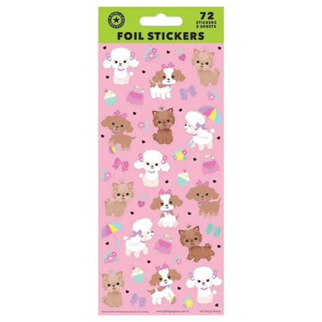 FSC Mix Sticker Sheet Cute Pups WEB6038