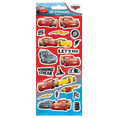 FSC Mix Sticker Sheet Disney Cars WEB5991