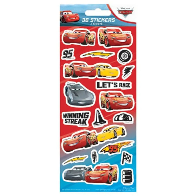 FSC Mix Sticker Sheet Disney Cars WEB5991