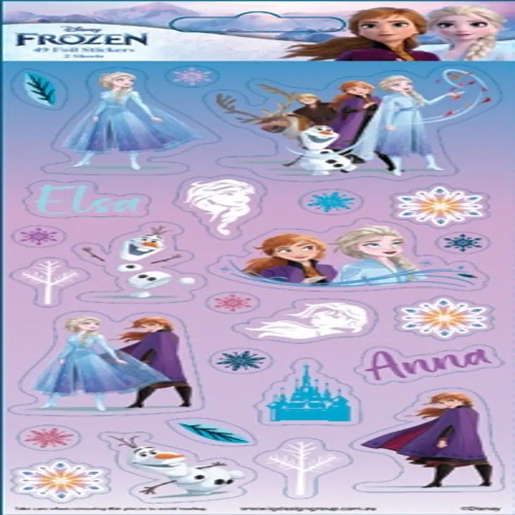 FSC Mix Sticker Sheet Disney Frozen 2 WEB6198