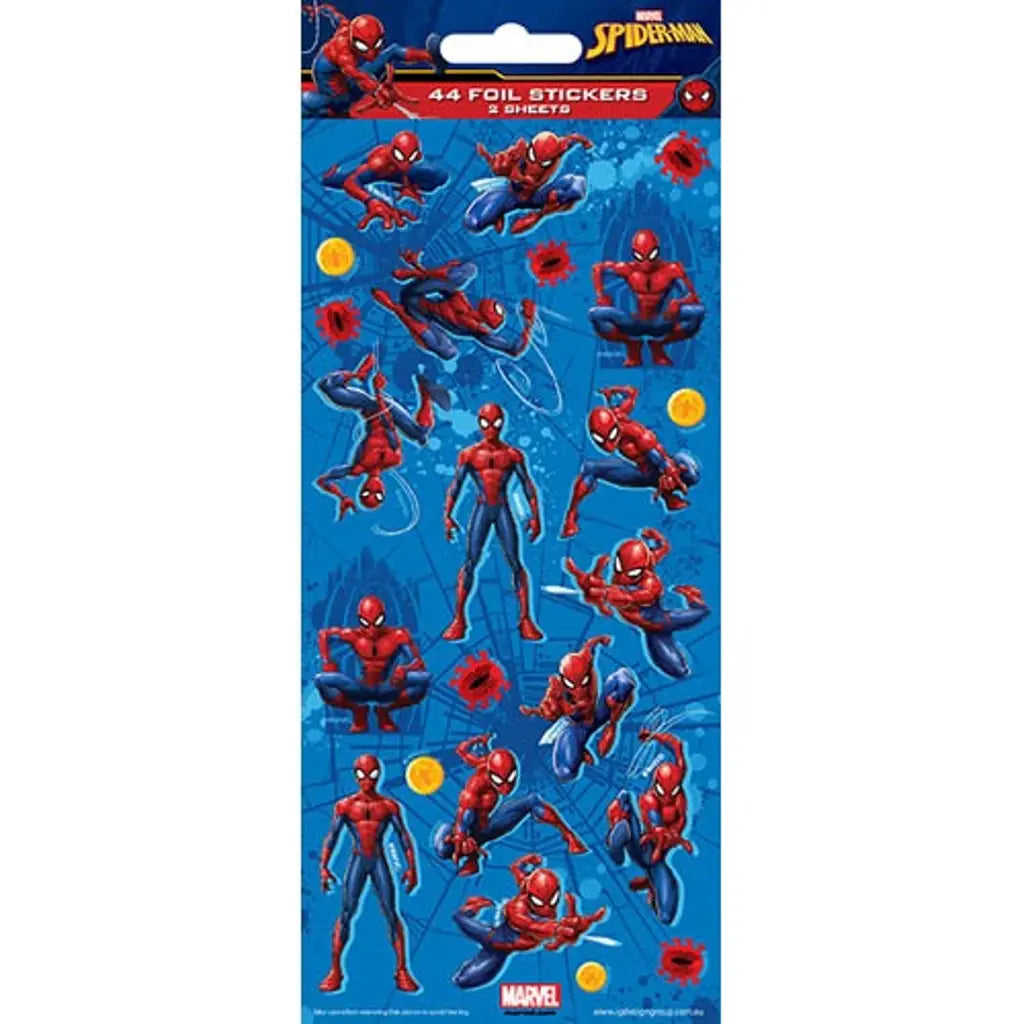 FSC Mix Sticker Sheet Marvel Spiderman WEB6016