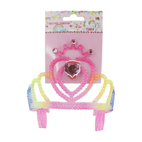 Fantasy Kingdom Rainbow Tiara With Diamantes A179819