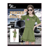 Fighter Pilot Costume Including Dress PP29443
