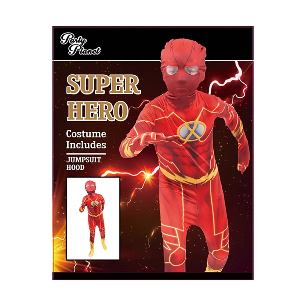 Flash Costume-Including Jumpsuit PP95639