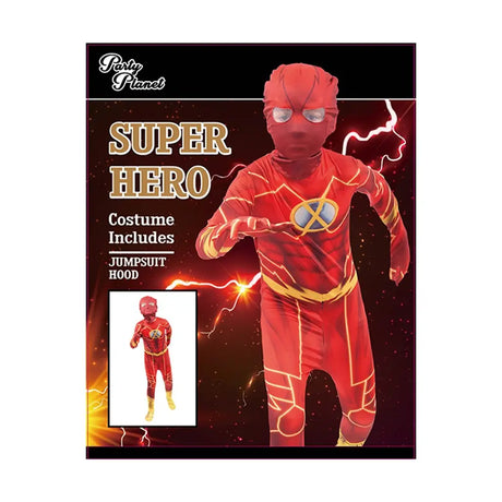Flash Costume-Including Jumpsuit PP95639