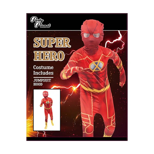 Flash Costume-Including Jumpsuit PP95639