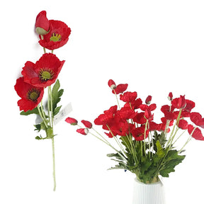 Flower Pick Poppy Red Only K113786-2