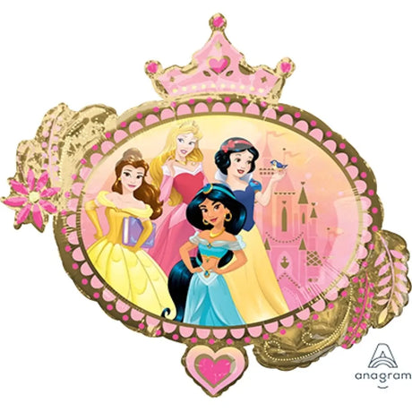 Foil Balloon SuperShape Disney Princesses Once Upon A Time 86x81cm 3980601