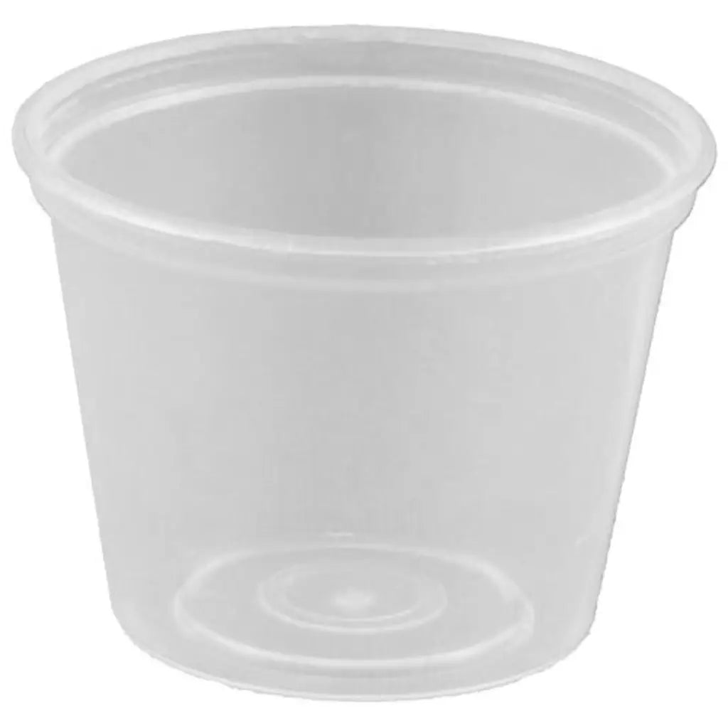 Food Container Portion Pot Clear 30ml 125Pk 364001