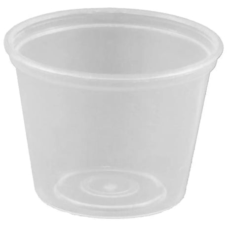 Food Container Portion Pot Clear 30ml 125Pk 364001