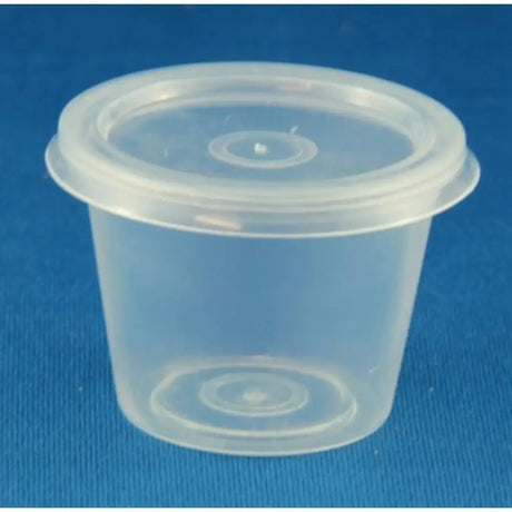 Food Container Portion Pot Clear 30ml 125Pk 364001