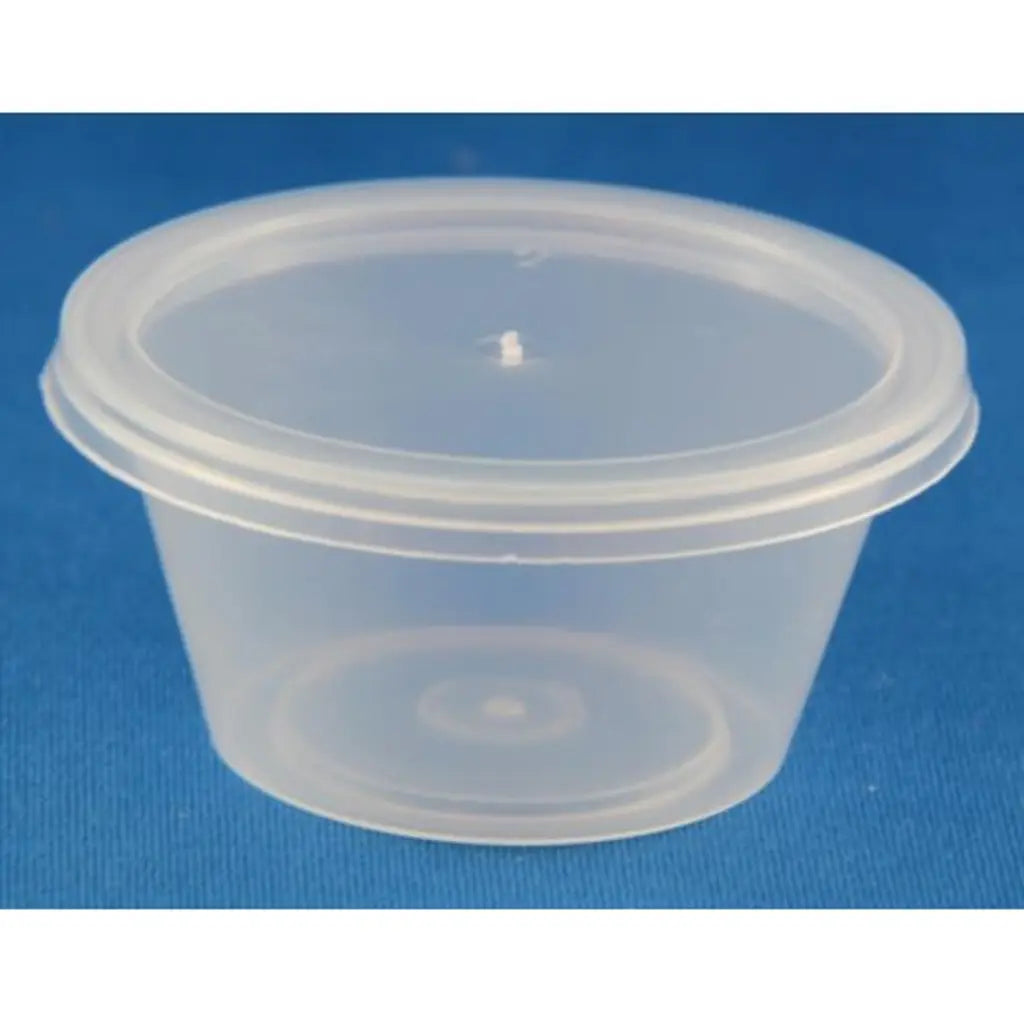 Food Container Portion Pot Clear 60ml 125Pk 364005