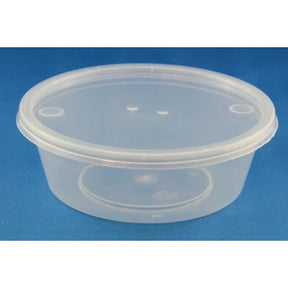 Food Container Round Clear 225ml 100Pk 364106