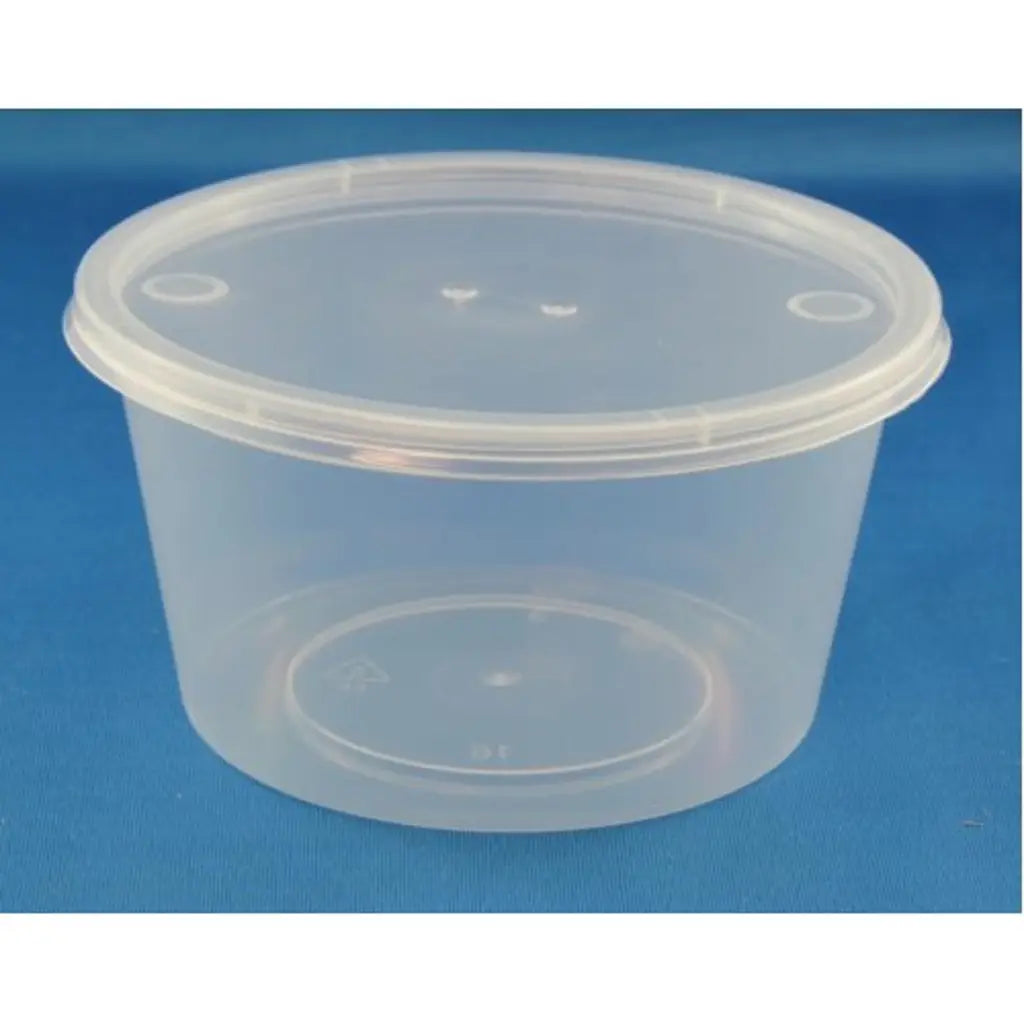 Food Container Round Clear 440ml 50Pk 364112