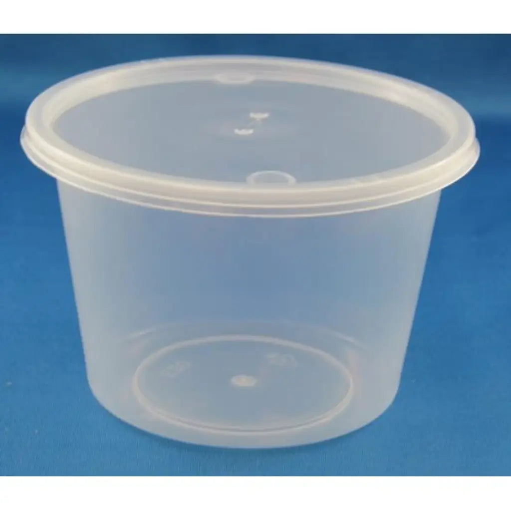 Food Container Round Clear 540ml 50Pk 364115
