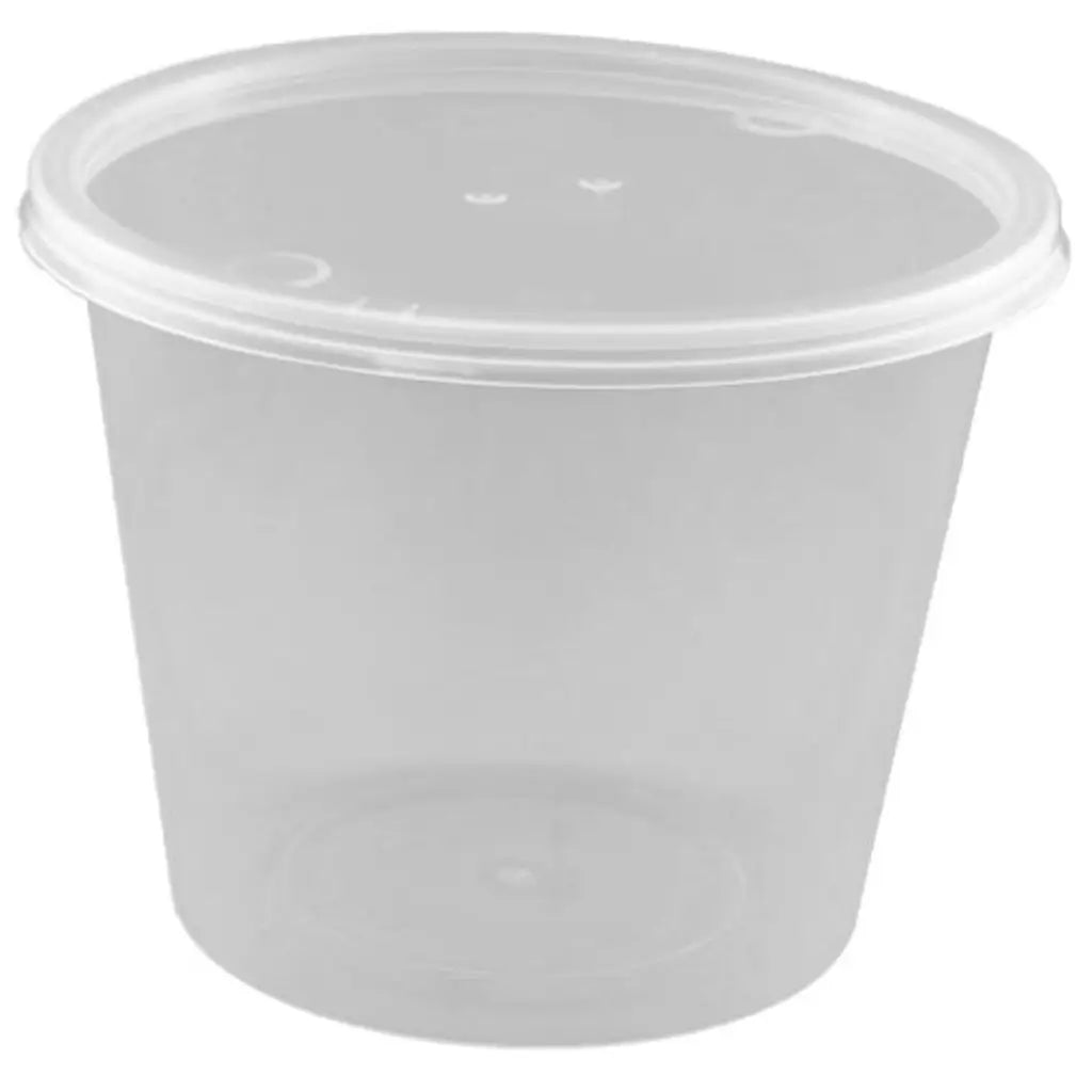 Food Container Round Clear 700ml 50Pk 364117