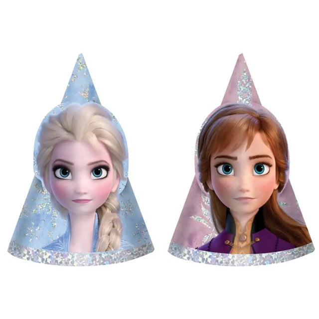 Frozen 2 Party Hats Mini Holographic 252087