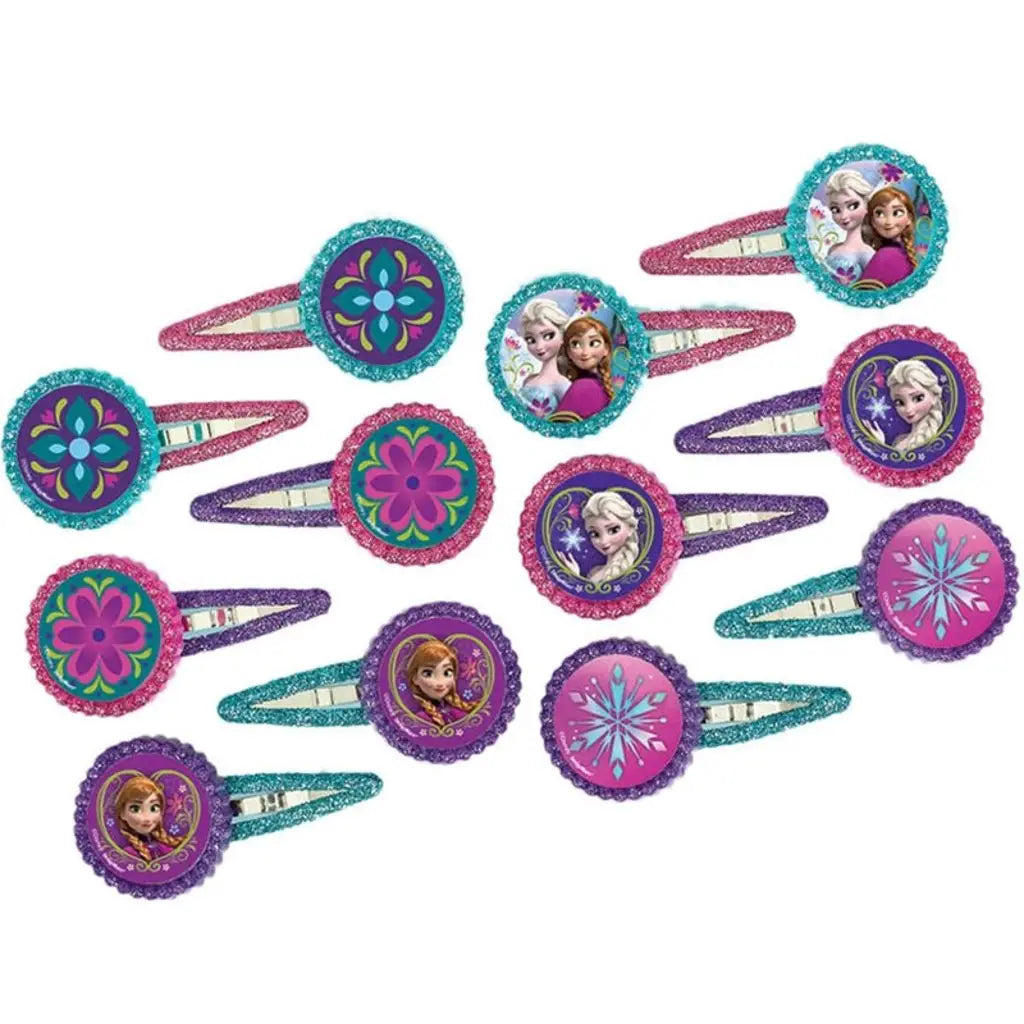 Frozen Hair Clips Favor 12Pk 394433.56
