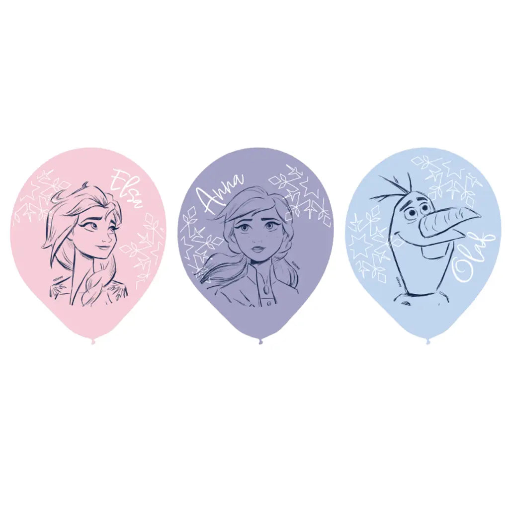 Frozen Latex Balloons 30cm 6Pk 88062503