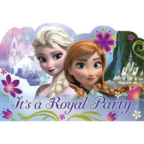 Frozen Postcard Invitations 8Pk 491416
