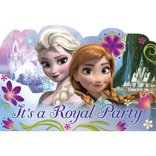 Frozen Postcard Invitations 8Pk 491416