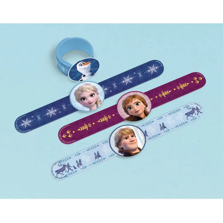 Frozen Slap On Bracelets 4Pk 3901330