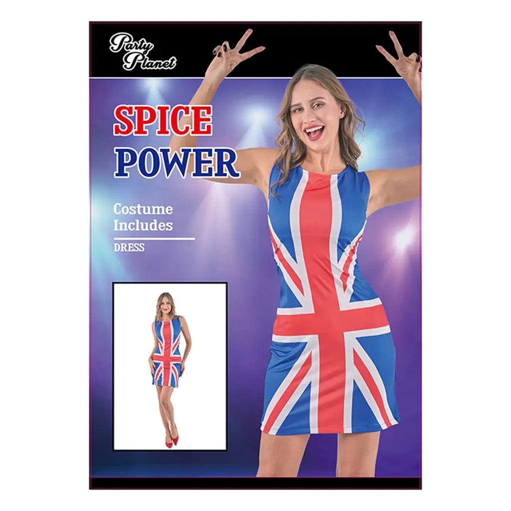 Ginger Spice Costume Small Dress PP99231