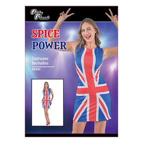Ginger Spice Costume Small Dress PP99231
