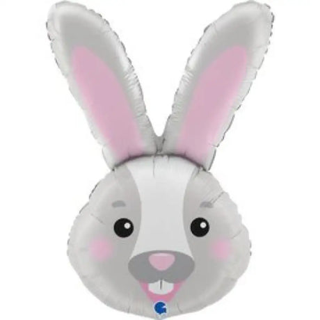 Grabo Foil Balloon Bunny Head 37in G72004P