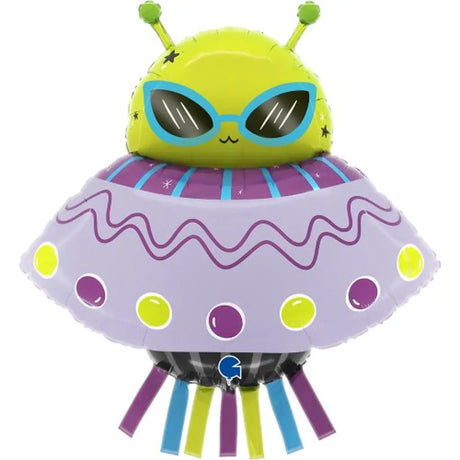 Grabo Foil Balloon Funky Alien 29in G72222P