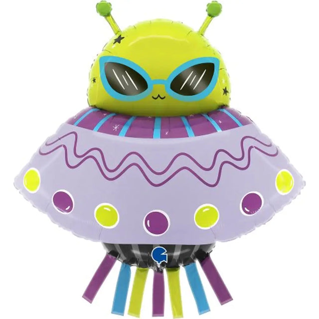 Grabo Foil Balloon Funky Alien 29in G72222P
