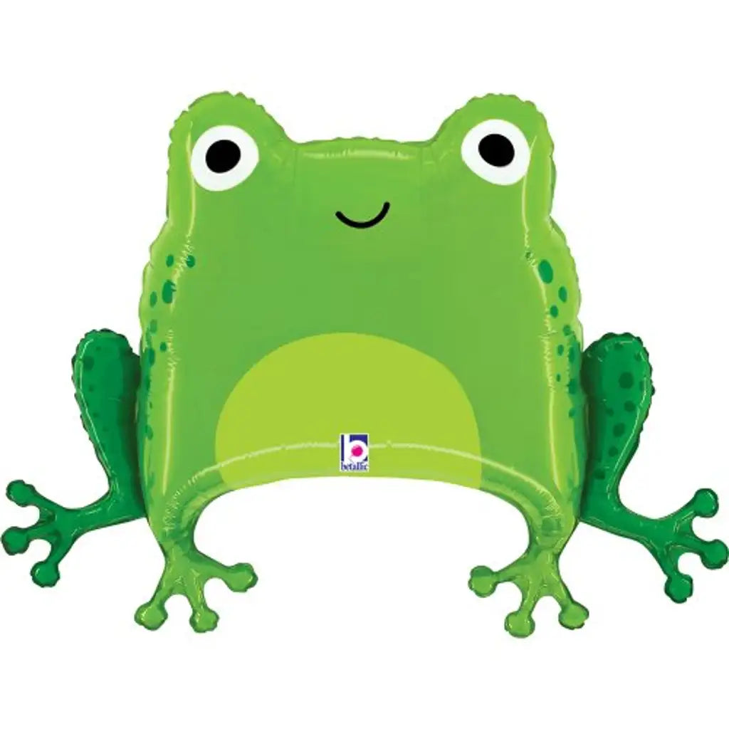Grabo Foil Balloon Green Frog 28in G25392P