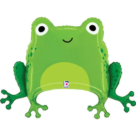 Grabo Foil Balloon Green Frog 28in G25392P