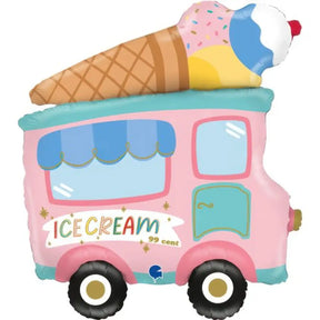 Grabo Foil Balloon Ice Cream Truck 38in G72185P
