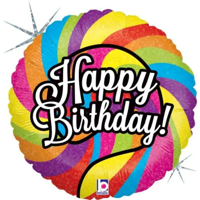 Grabo Foil Balloon Lollipop Birthday 18in G36015HP