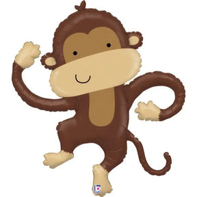 Grabo Foil Balloon Monkey Buddy 33in G35147P